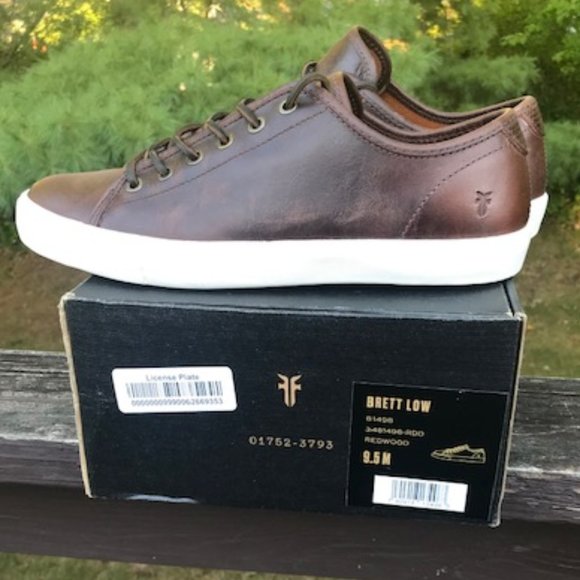 frye men's brett low fashion sneaker
